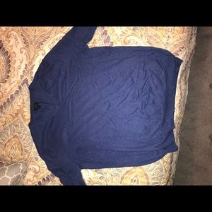 J Crew blue sweater